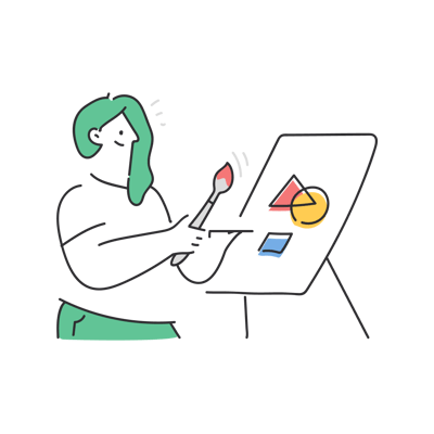 woman, design, painter, profession, paintbrush, paint - Multicolor woman, design, painter, profession, paintbrush, paint - Multicolor