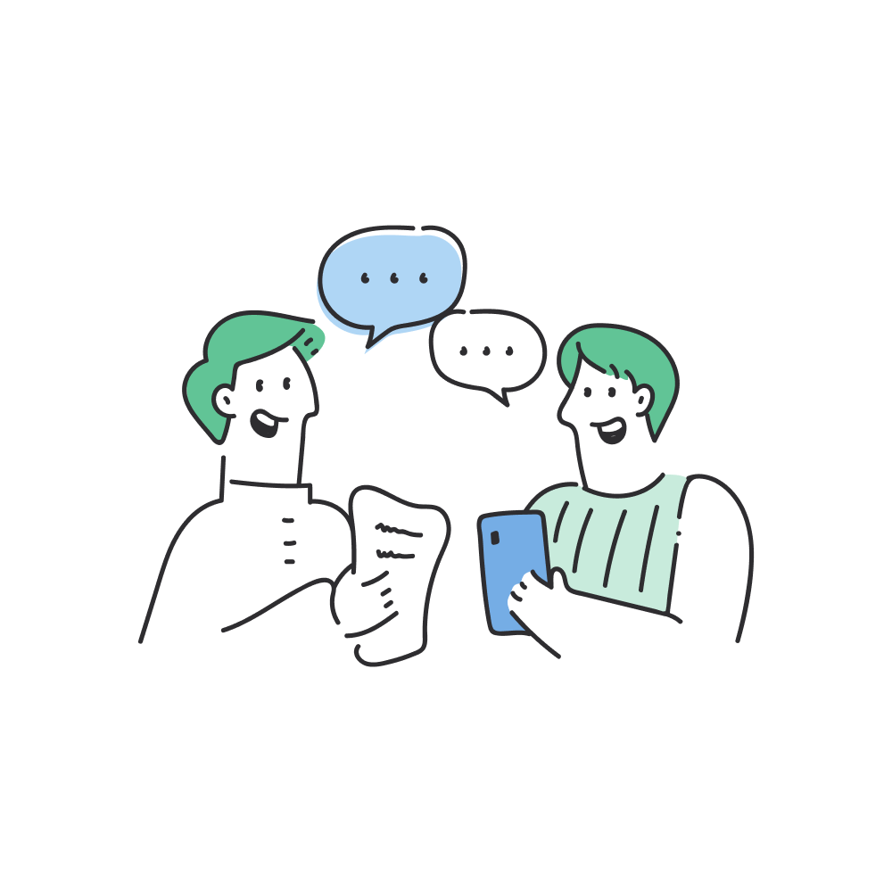 conversation, talk, communication, chat, debate, man - Multicolor